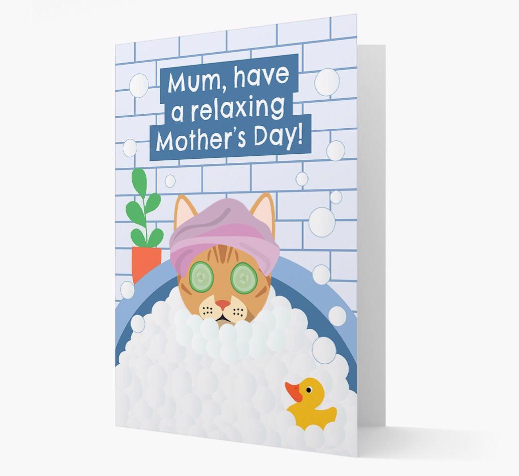 Have a Relaxing Day - Personalised {breedFullName} Card