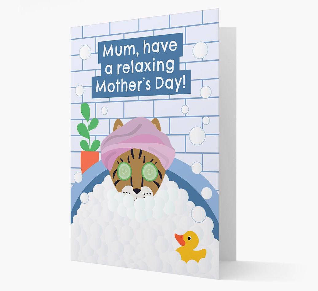 Have a Relaxing Day - Personalised {breedFullName} Card