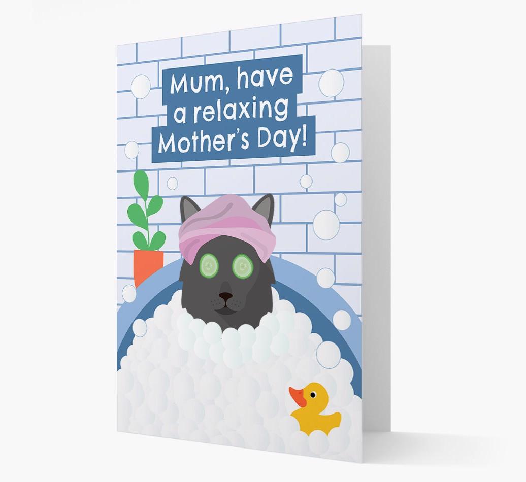 Have a Relaxing Day - Personalised {breedFullName} Card