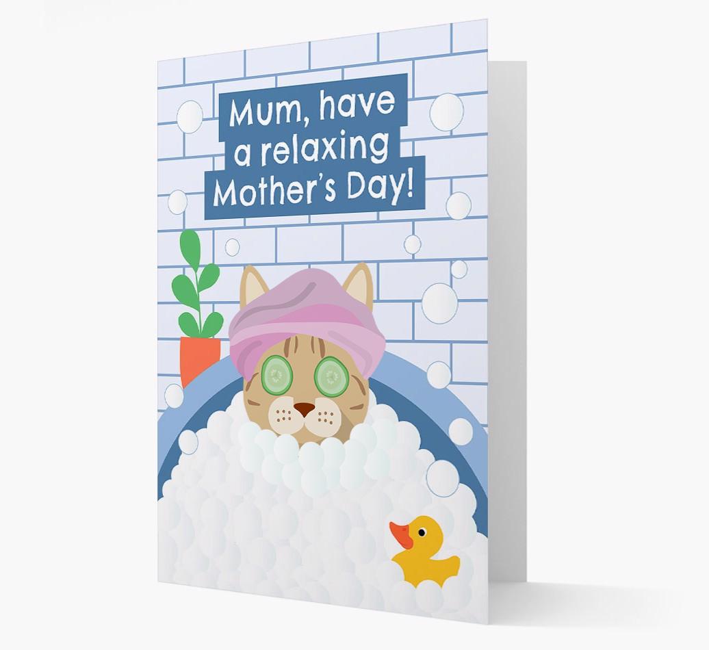 Have a Relaxing Day - Personalised {breedFullName} Card