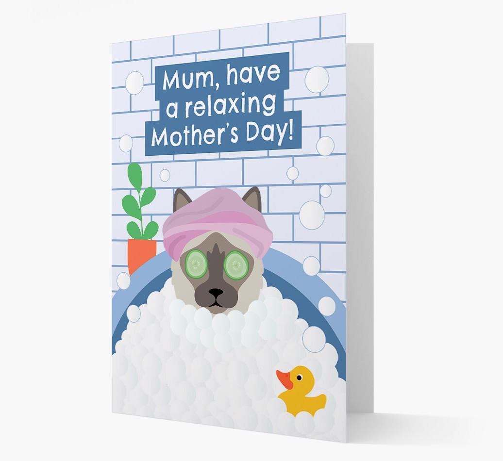 Have a Relaxing Day - Personalised {breedFullName} Card