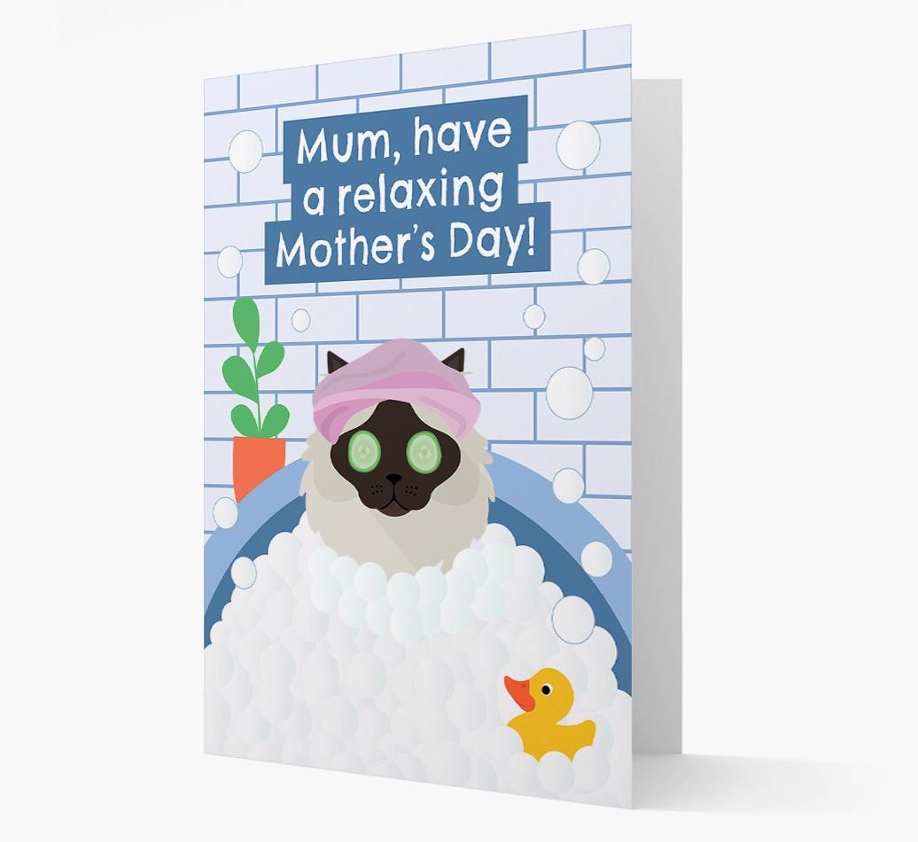 Have a Relaxing Day - Personalised {breedFullName} Card