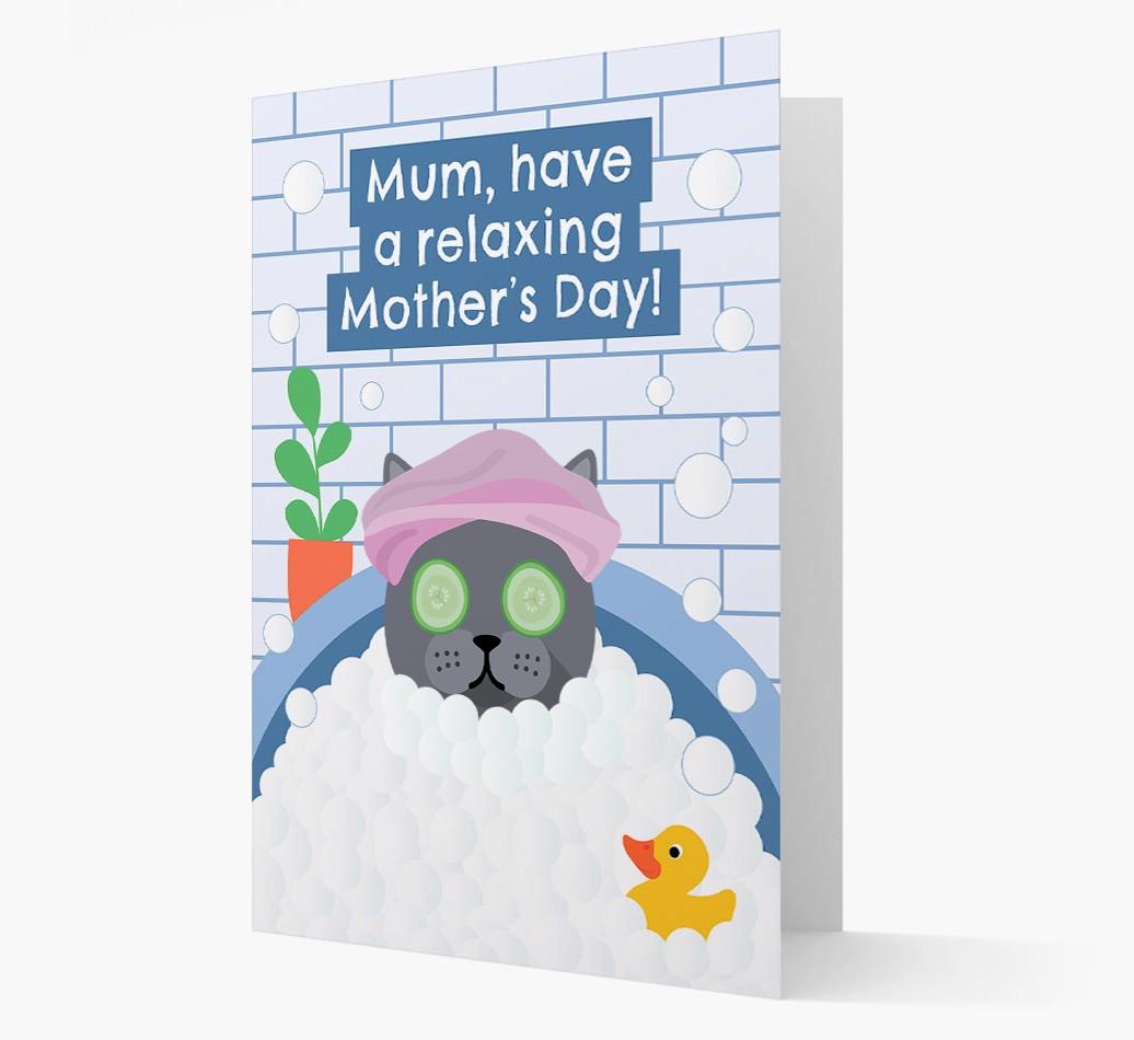 Have a Relaxing Day - Personalised {breedFullName} Card