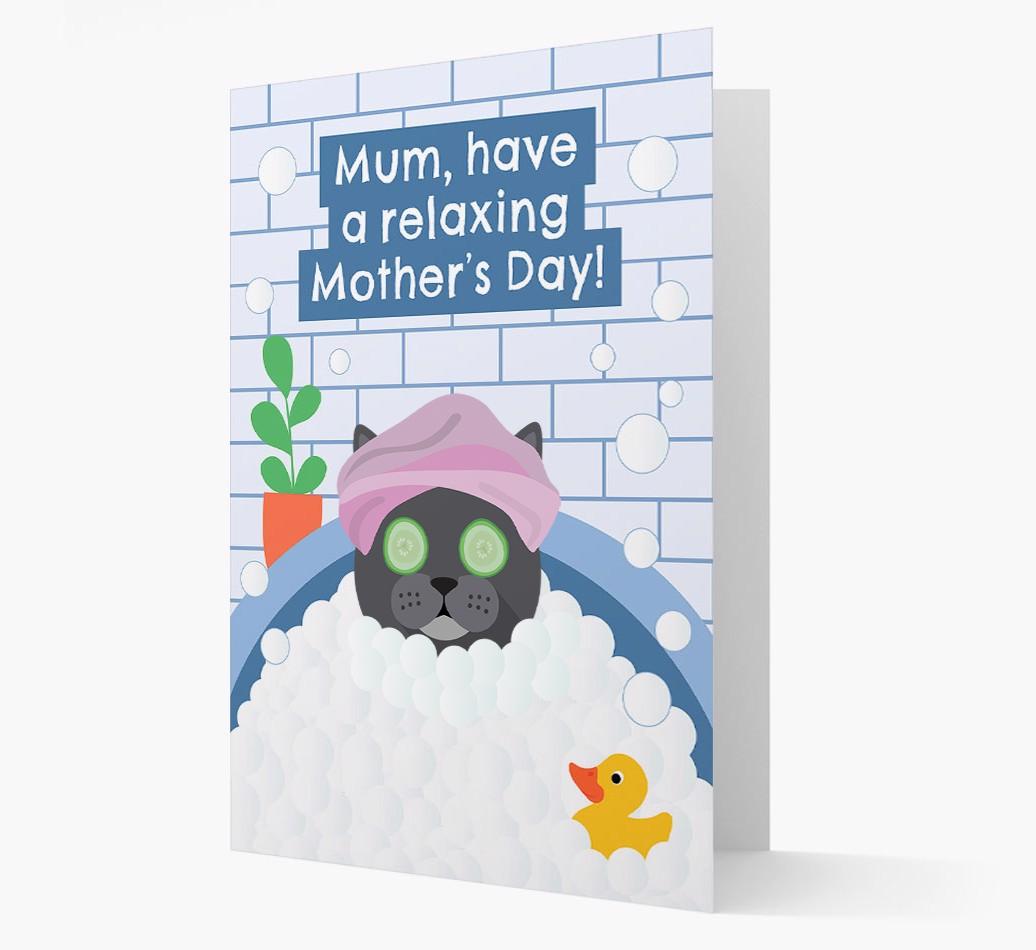 Have a Relaxing Day - Personalised {breedFullName} Card