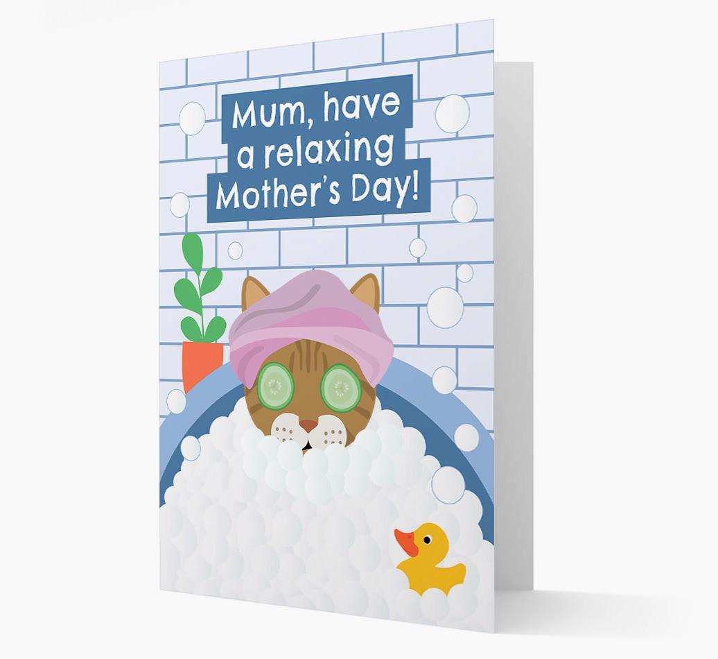 Have a Relaxing Day - Personalised {breedFullName} Card