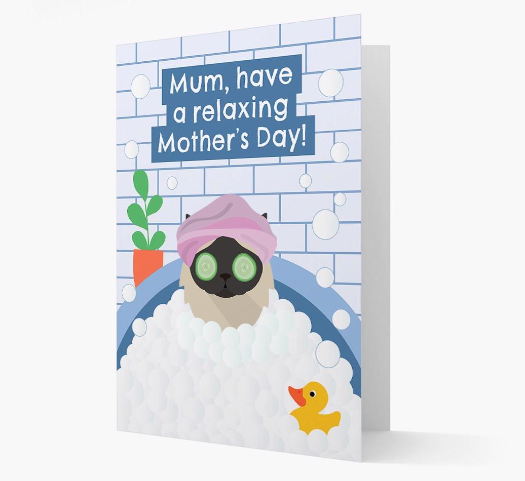 Have a Relaxing Day - Personalised {breedFullName} Card