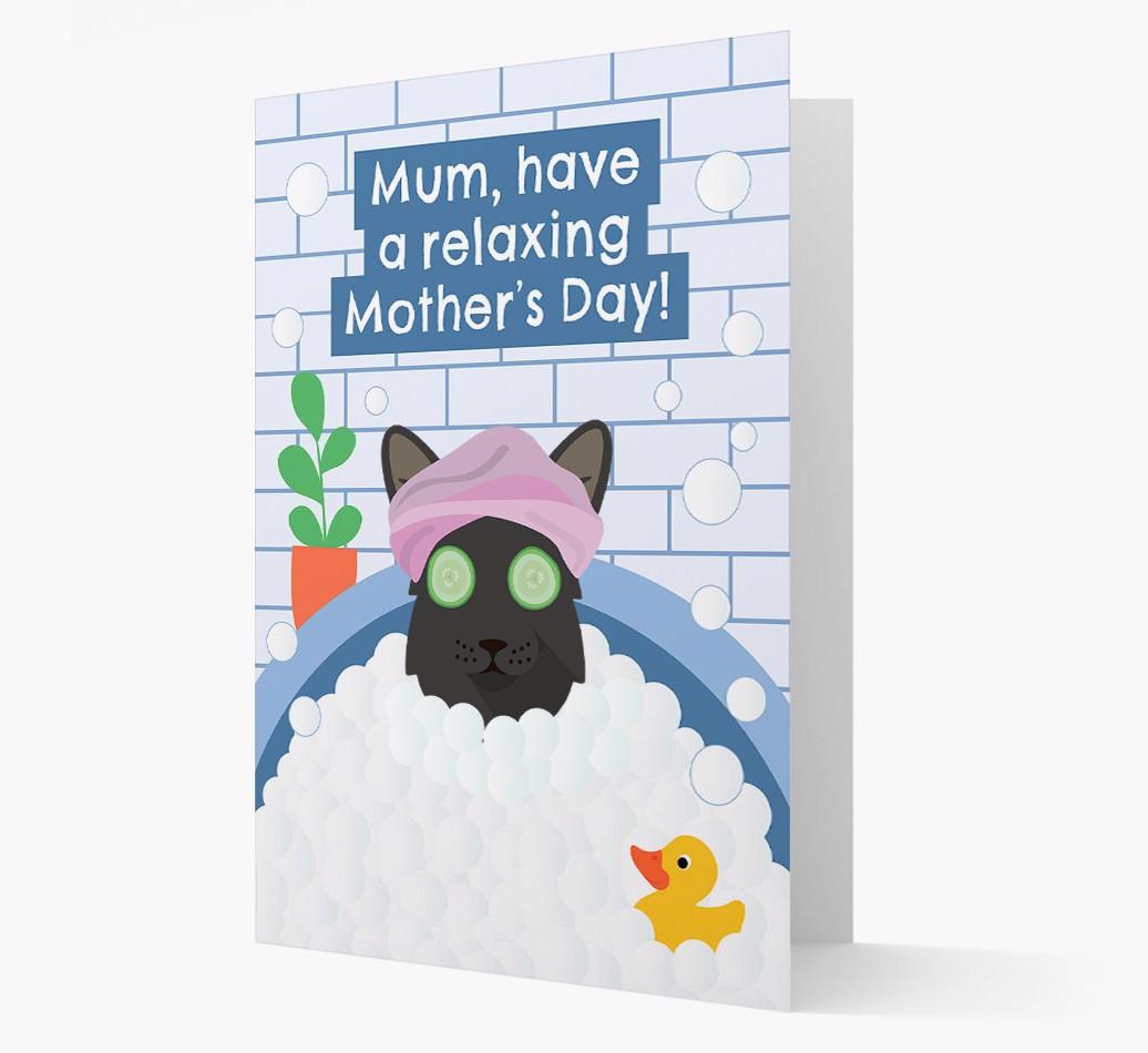Have a Relaxing Day - Personalised {breedFullName} Card