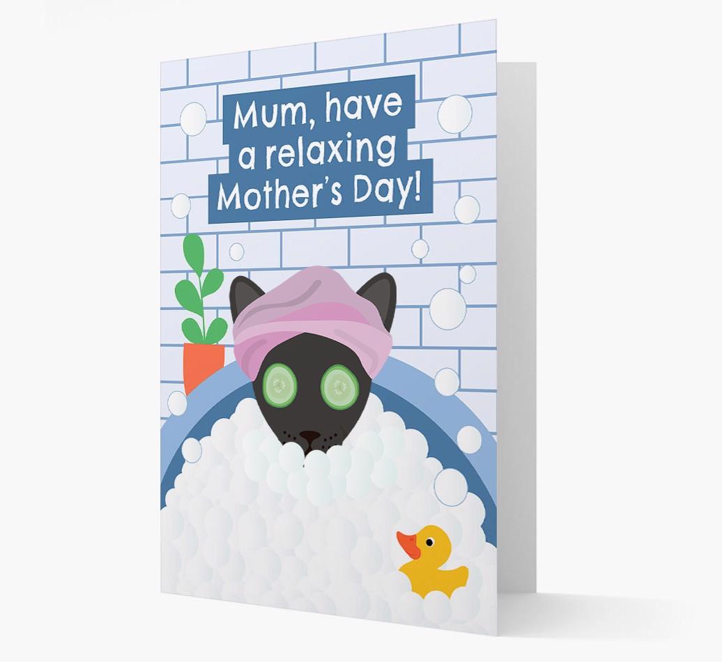 Have a Relaxing Day - Personalised {breedFullName} Card