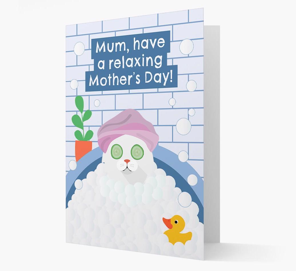 Have a Relaxing Day - Personalised {breedFullName} Card
