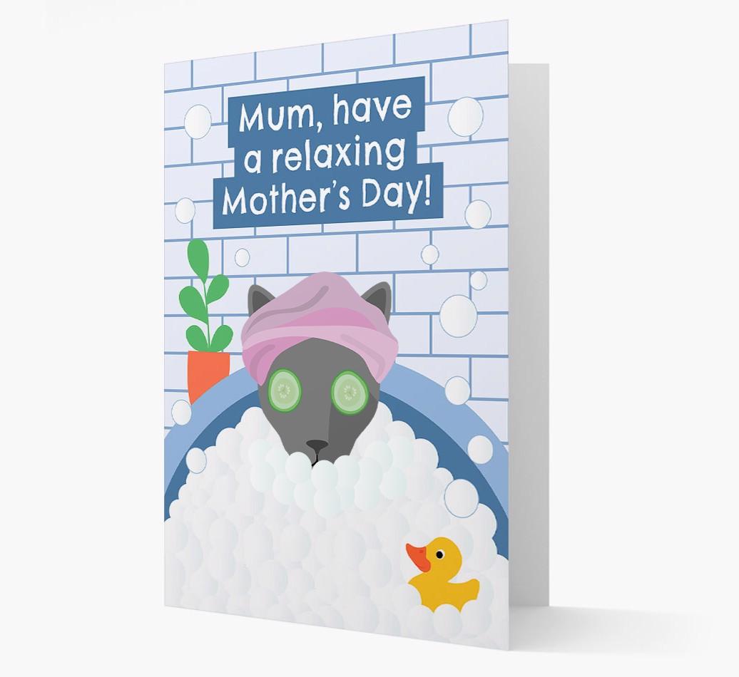 Have a Relaxing Day - Personalised {breedFullName} Card