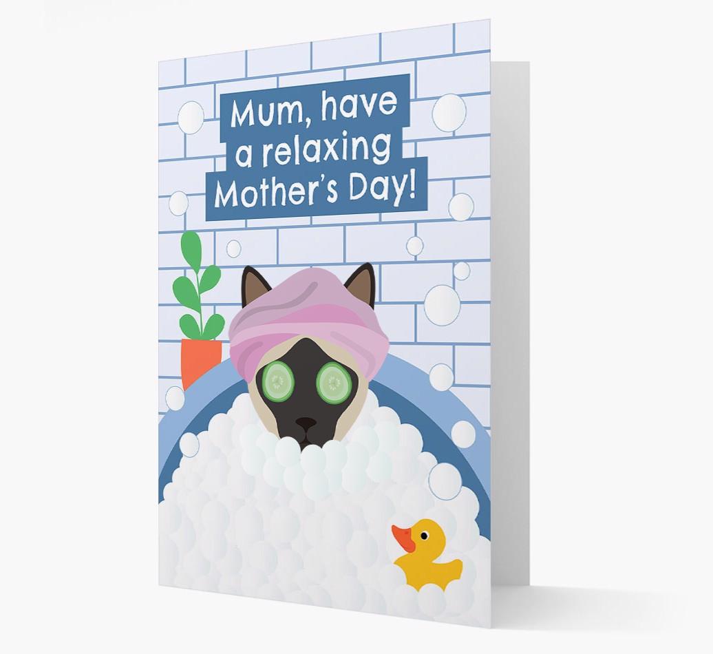 Have a Relaxing Day - Personalised {breedFullName} Card