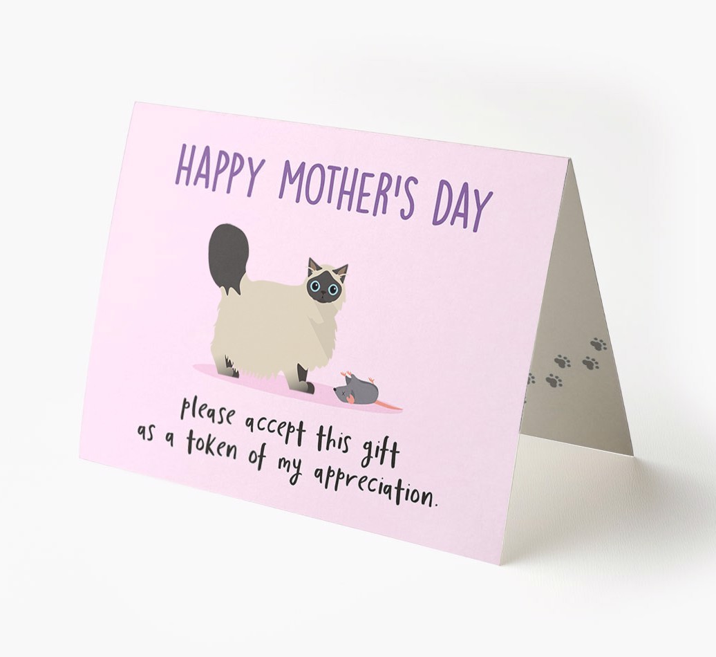 Accept this Gift - Personalised {breedFullName} Card
