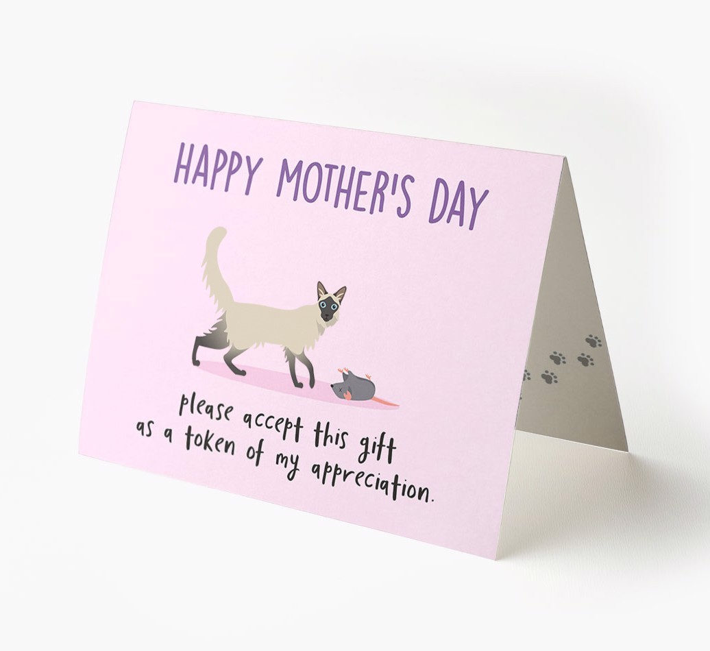 Accept this Gift - Personalised {breedFullName} Card