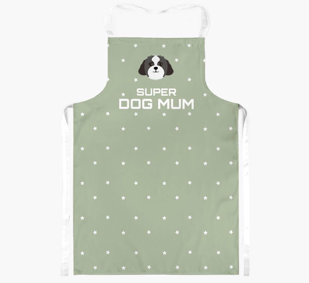 Super Dog Mum: Personalised {breedFullName} Apron