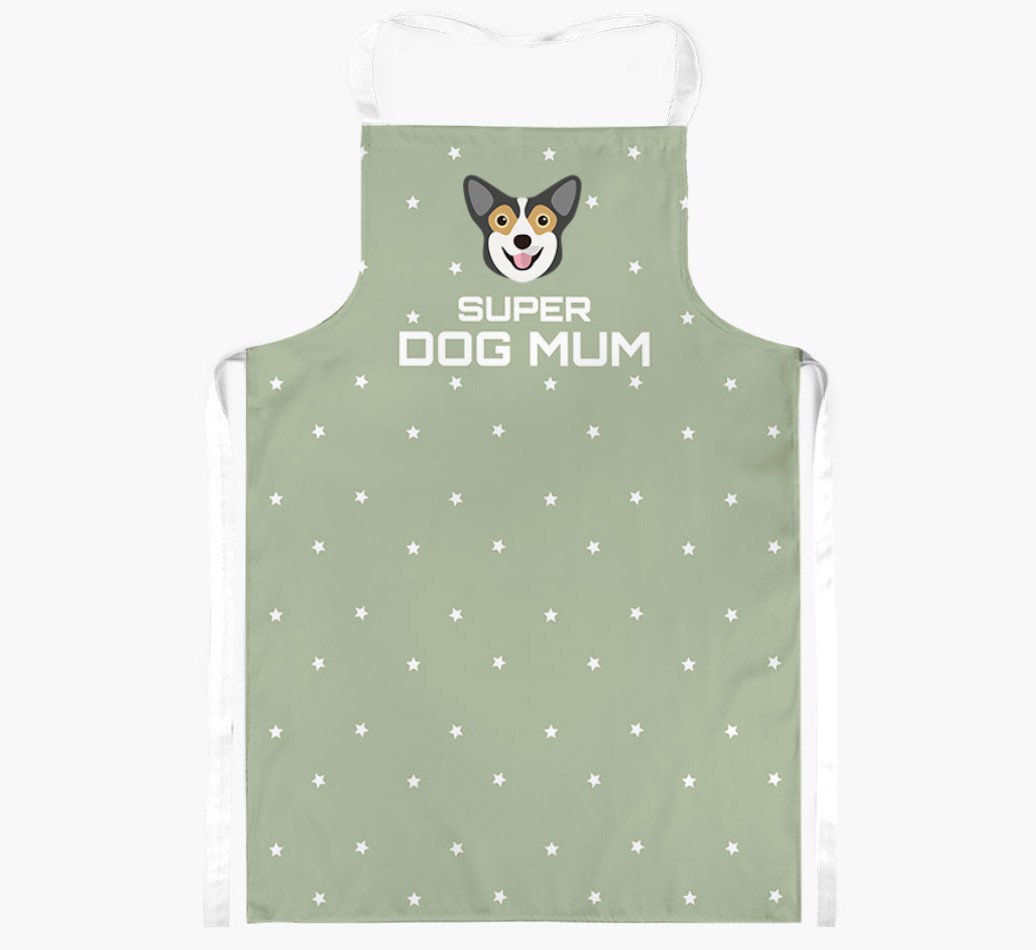 Super Dog Mum: Personalised {breedFullName} Apron