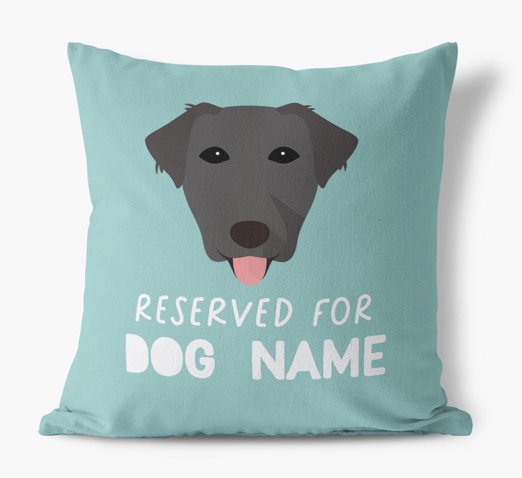 Reserved For: Personalised {breedFullName} Canvas Cushion