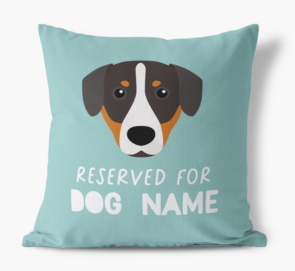 Reserved For: Personalized {breedFullName} Canvas Pillow