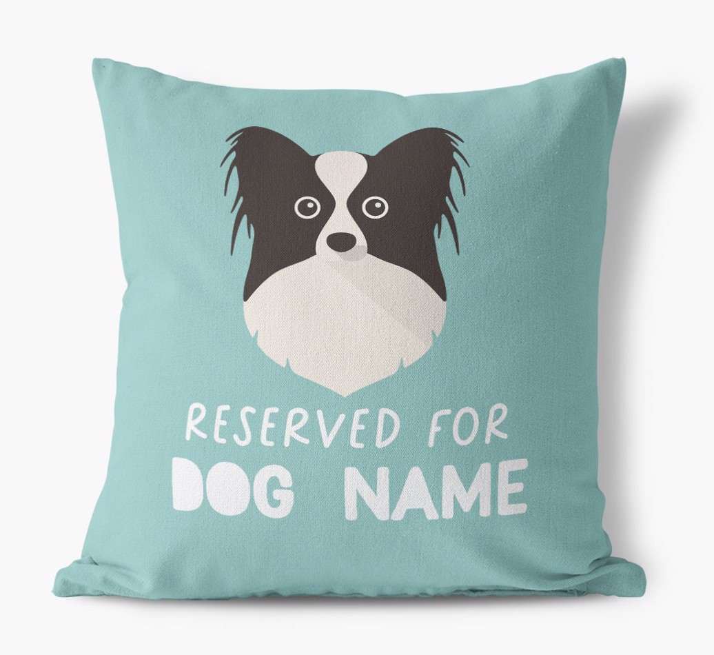 Reserved For: Personalised {breedFullName} Canvas Cushion