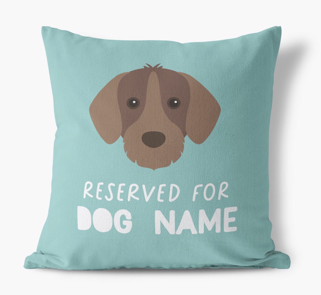 Reserved For: Personalised {breedFullName} Canvas Cushion