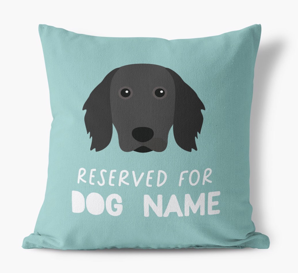 Reserved For: Personalised {breedFullName} Canvas Cushion
