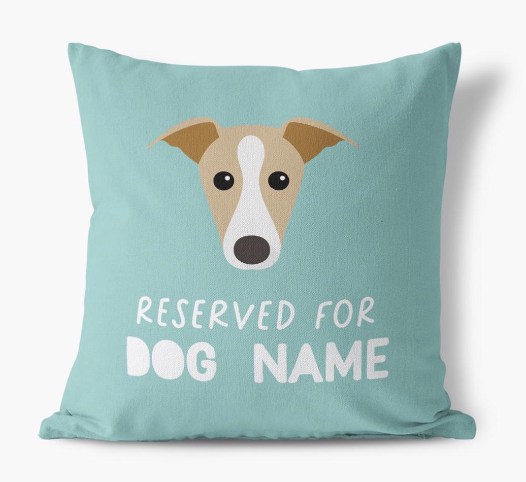 Reserved For: Personalized {breedFullName} Canvas Pillow
