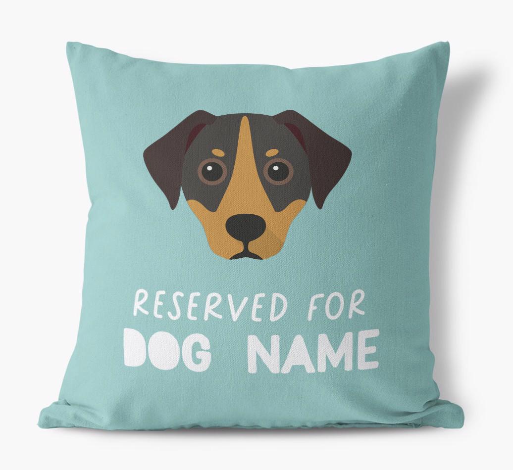 Reserved For: Personalized {breedFullName} Canvas Pillow