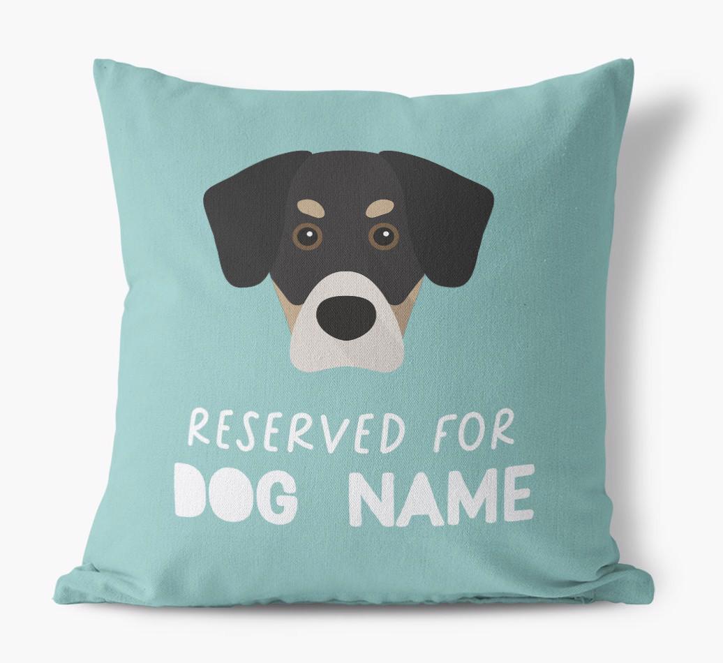 Reserved For: Personalized {breedFullName} Canvas Pillow