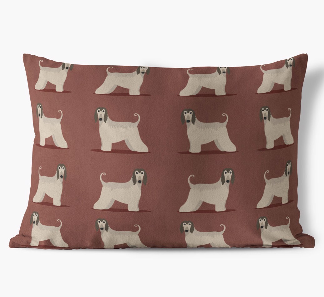 Yappicon Profile Pattern: Personalised {breedFullName} Soft Touch Cushion
