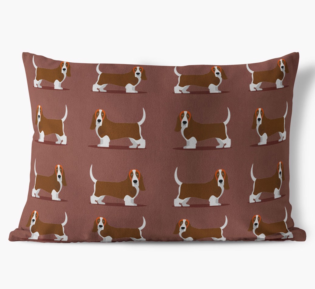 Yappicon Profile Pattern: Personalized {breedFullName} Soft Touch Pillow