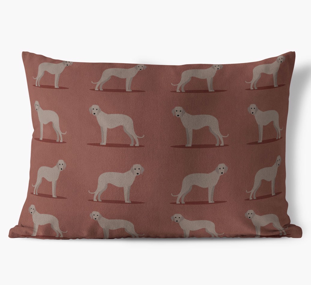 Yappicon Profile Pattern: Personalised {breedFullName} Soft Touch Cushion