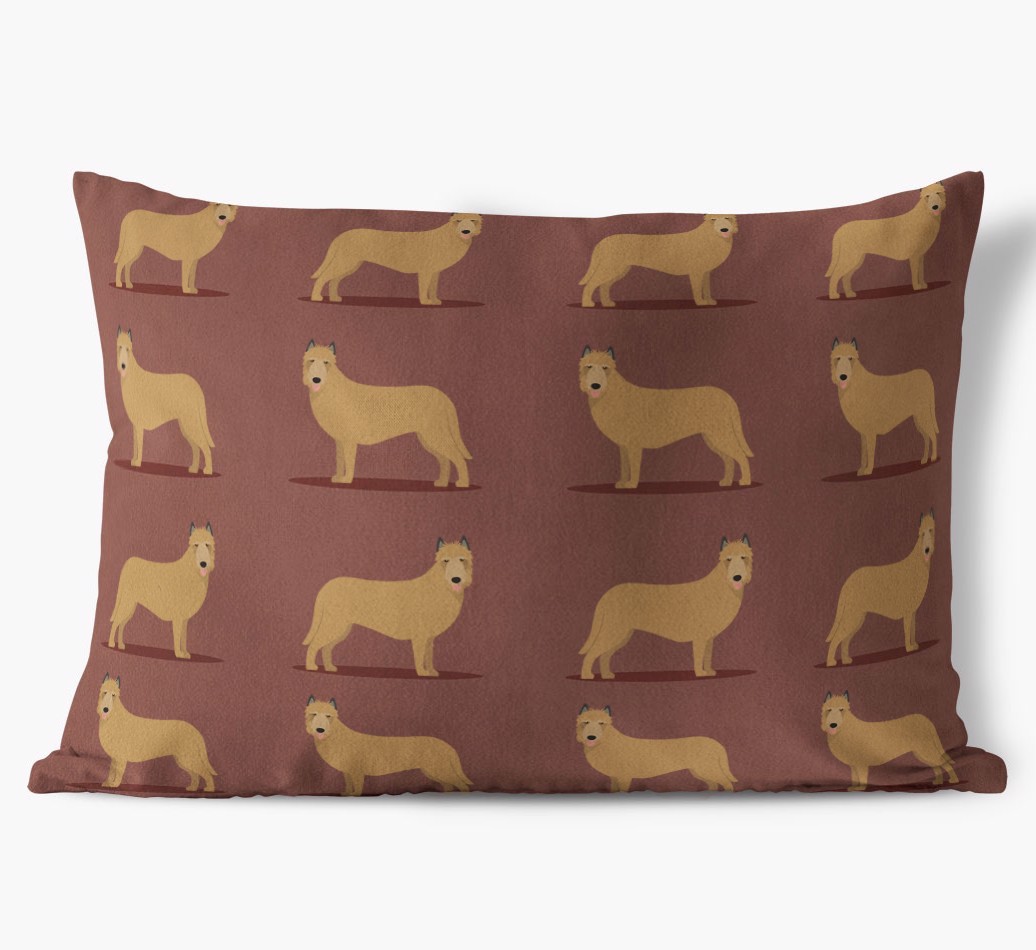 Yappicon Profile Pattern: Personalised {breedFullName} Soft Touch Cushion