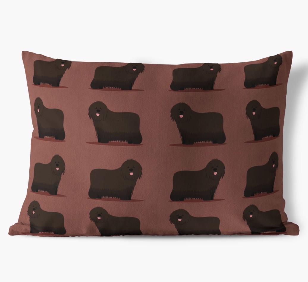 Yappicon Profile Pattern: Personalised {breedFullName} Soft Touch Cushion