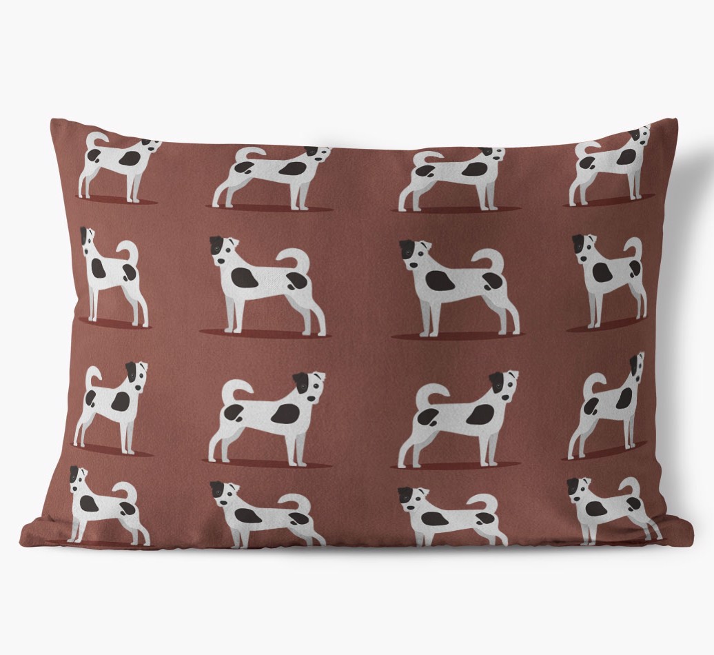 Yappicon Profile Pattern: Personalised {breedFullName} Soft Touch Cushion
