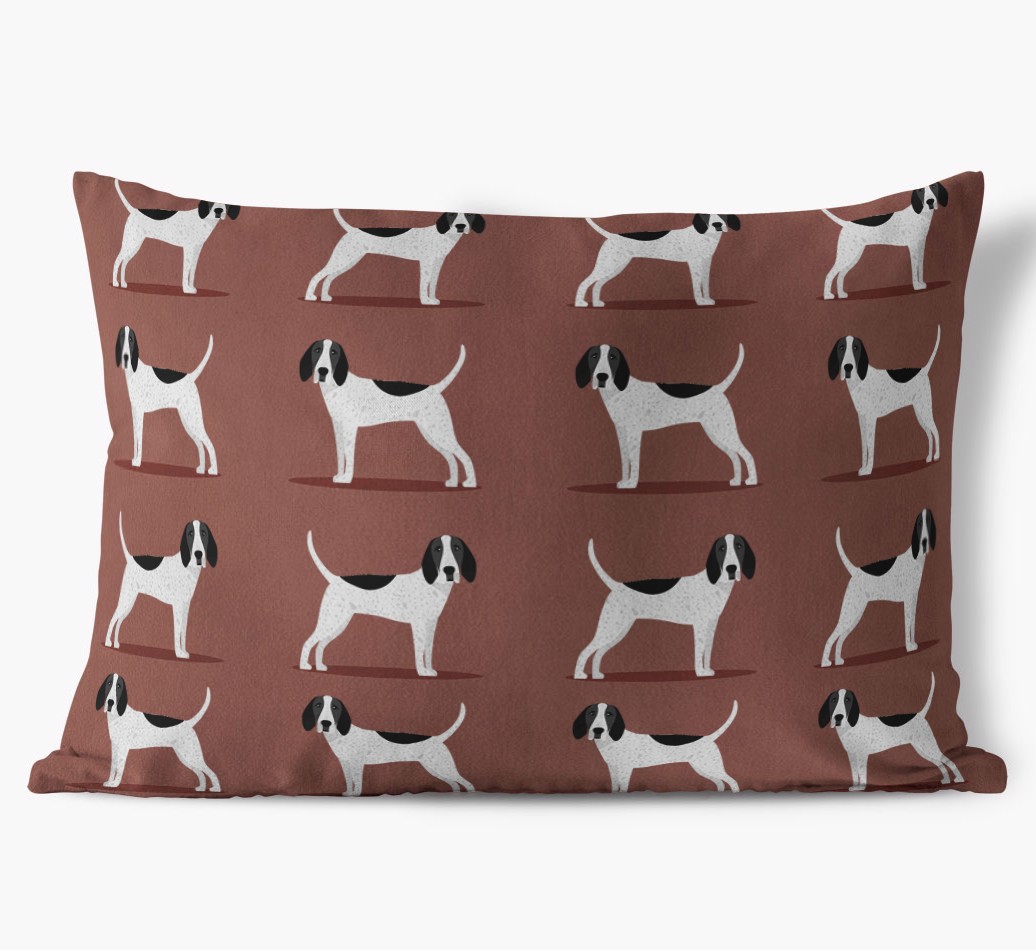Yappicon Profile Pattern: Personalised {breedFullName} Soft Touch Cushion