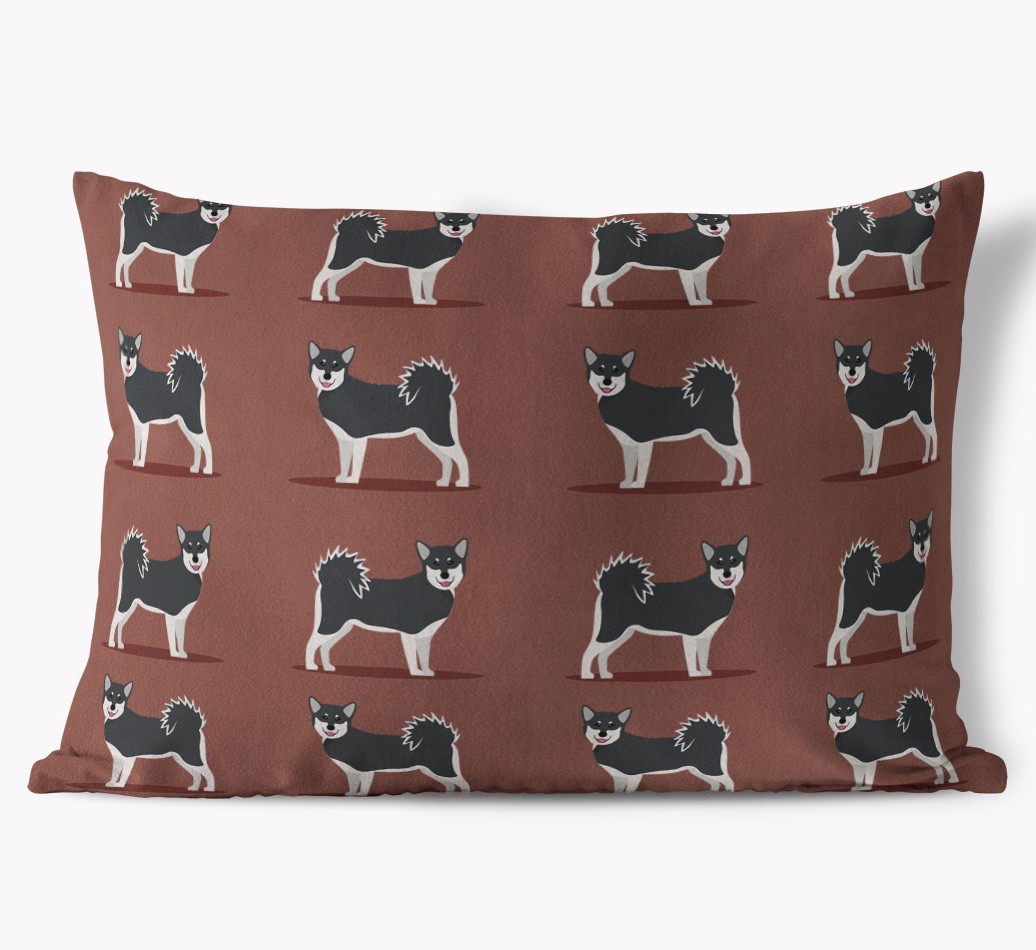Yappicon Profile Pattern: Personalized {breedFullName} Soft Touch Pillow