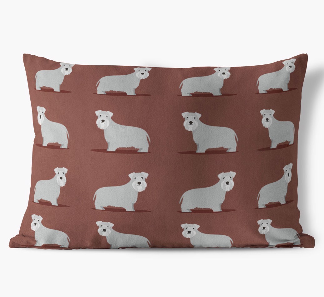 Yappicon Profile Pattern: Personalised {breedFullName} Soft Touch Cushion