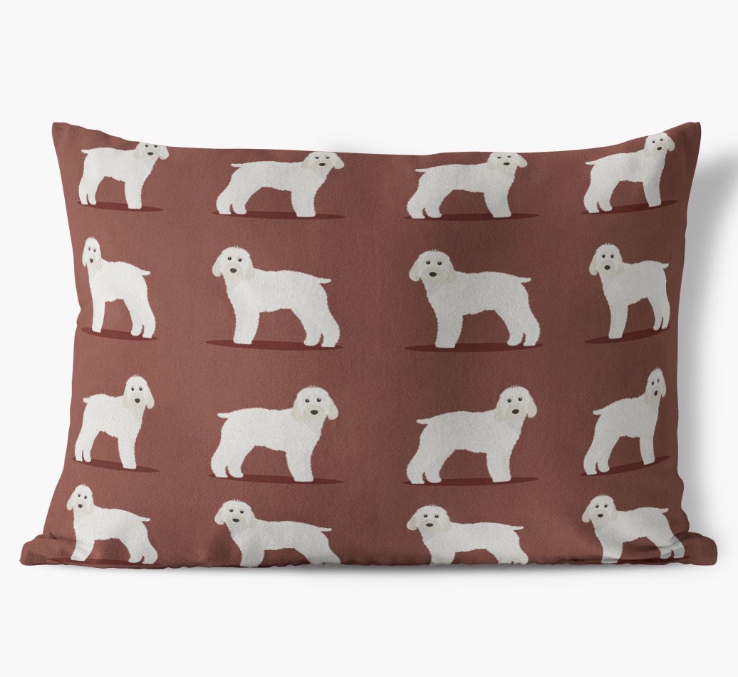 Yappicon Profile Pattern: Personalised {breedFullName} Soft Touch Cushion