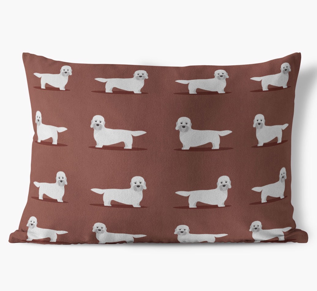 Yappicon Profile Pattern: Personalised {breedFullName} Soft Touch Cushion