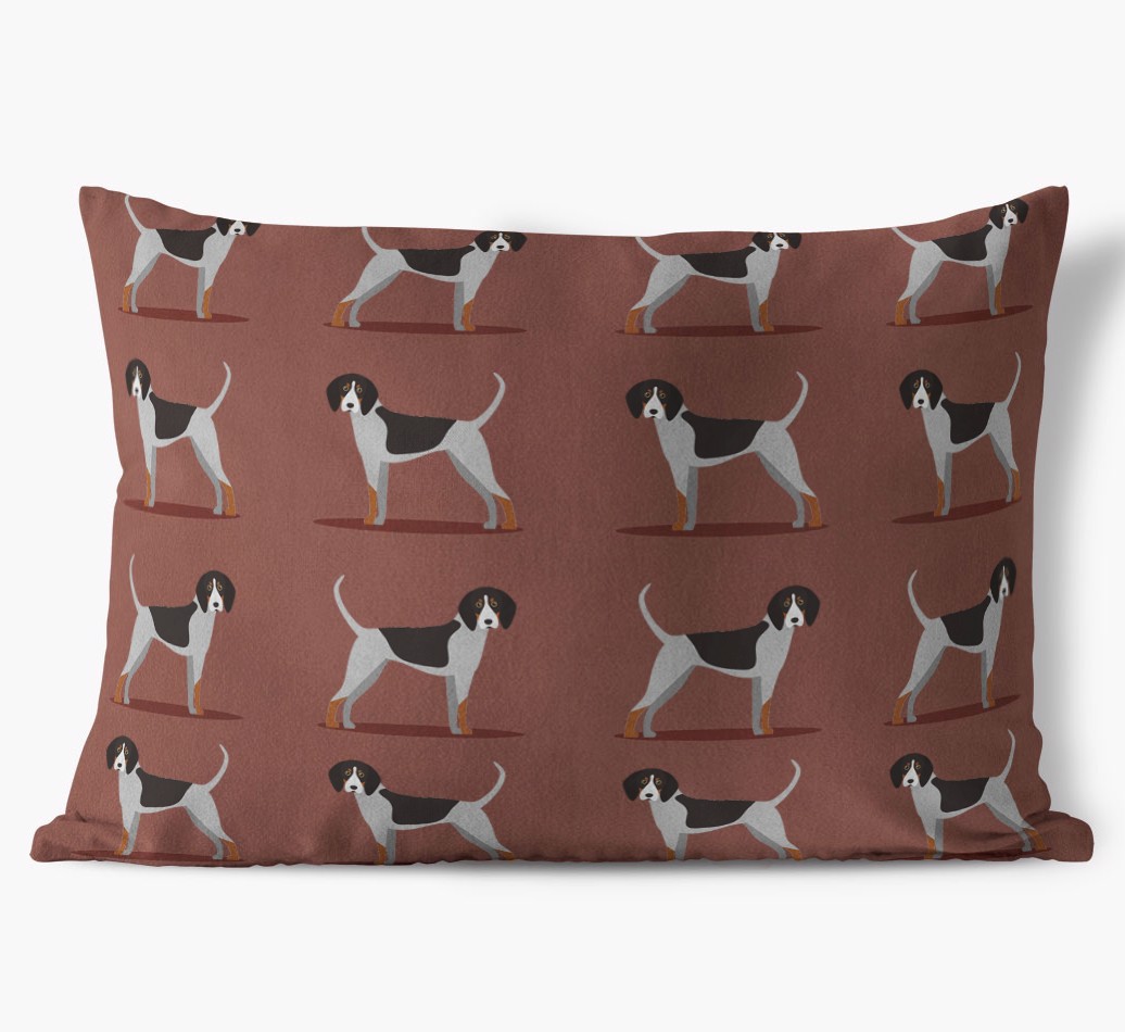 Yappicon Profile Pattern: Personalized {breedFullName} Soft Touch Pillow