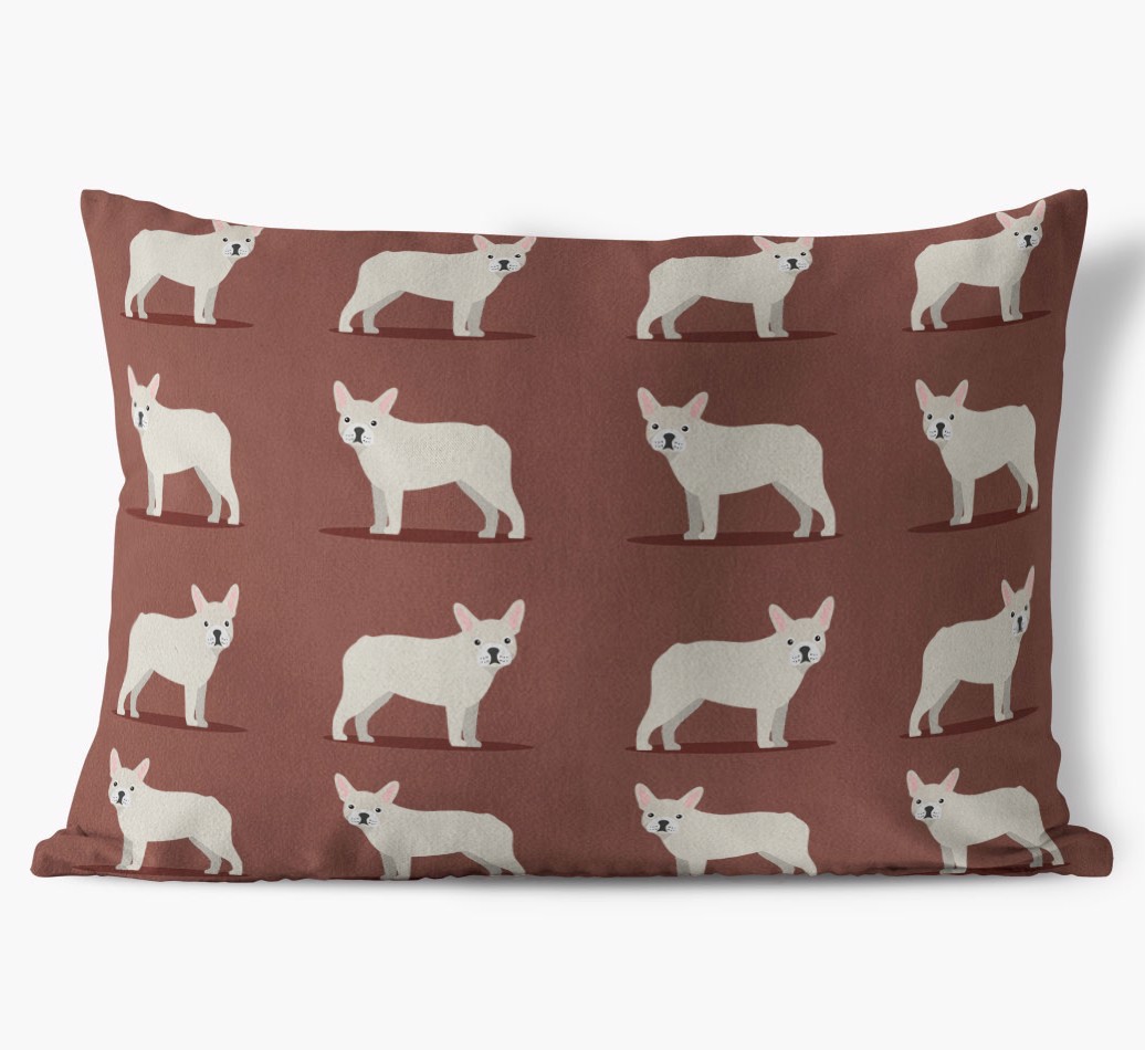 Yappicon Profile Pattern: Personalized {breedFullName} Soft Touch Pillow