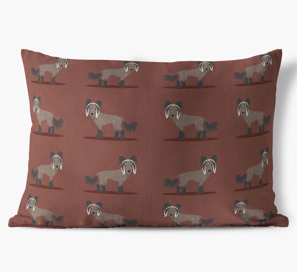 Yappicon Profile Pattern: Personalised {breedFullName} Soft Touch Cushion