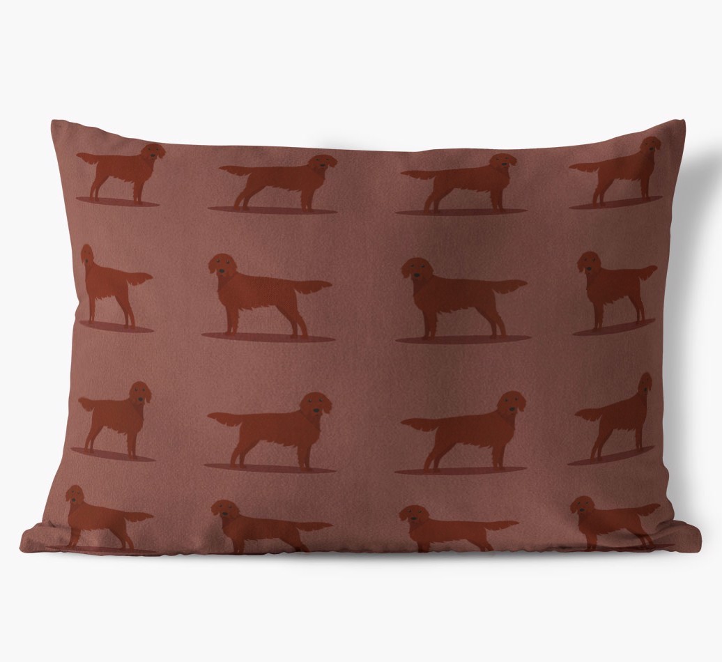 Yappicon Profile Pattern: Personalized {breedFullName} Soft Touch Pillow