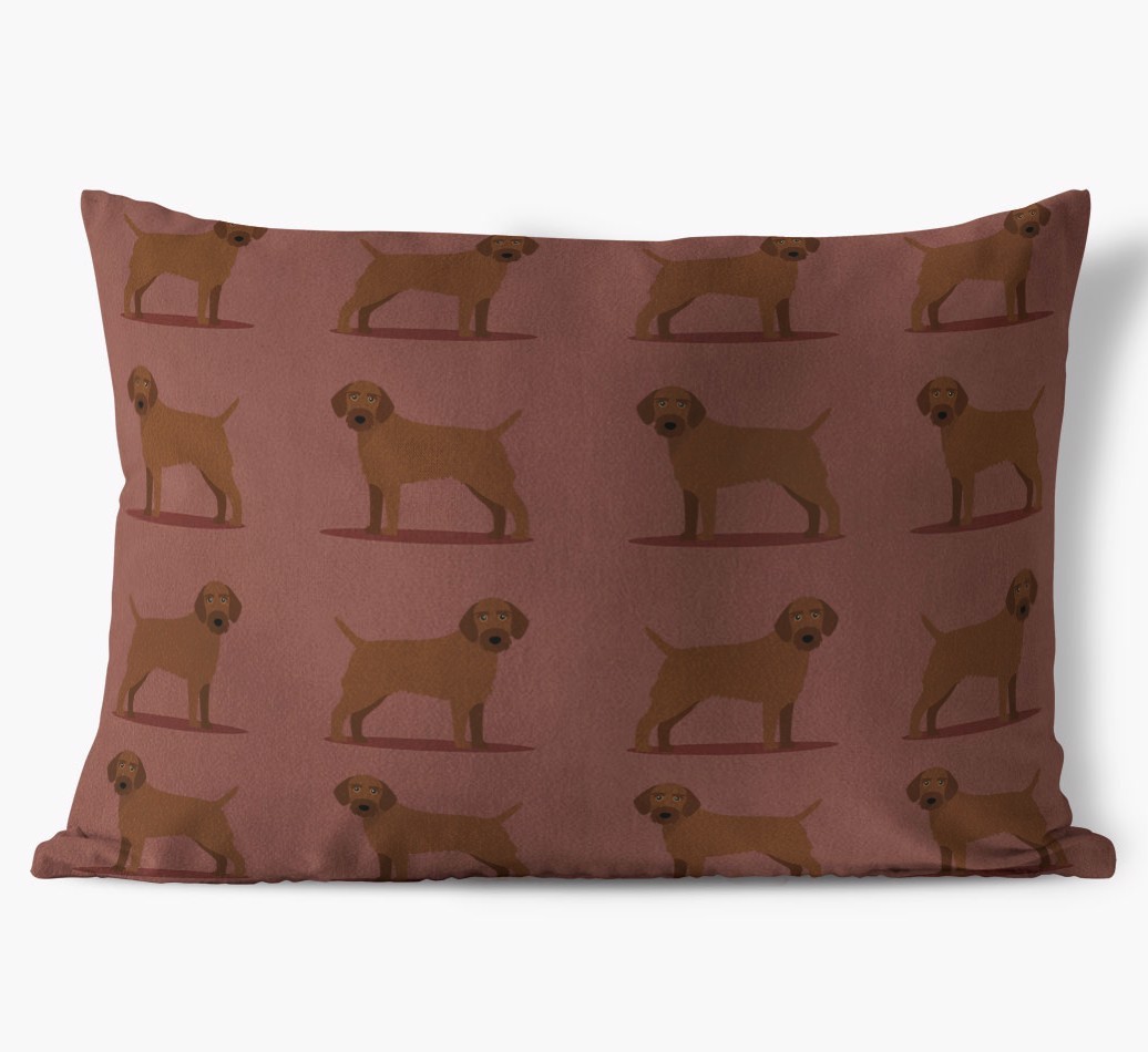 Yappicon Profile Pattern: Personalised {breedFullName} Soft Touch Cushion