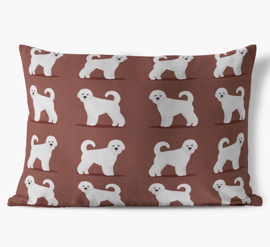 Yappicon Profile Pattern: Personalised {breedFullName} Soft Touch Cushion