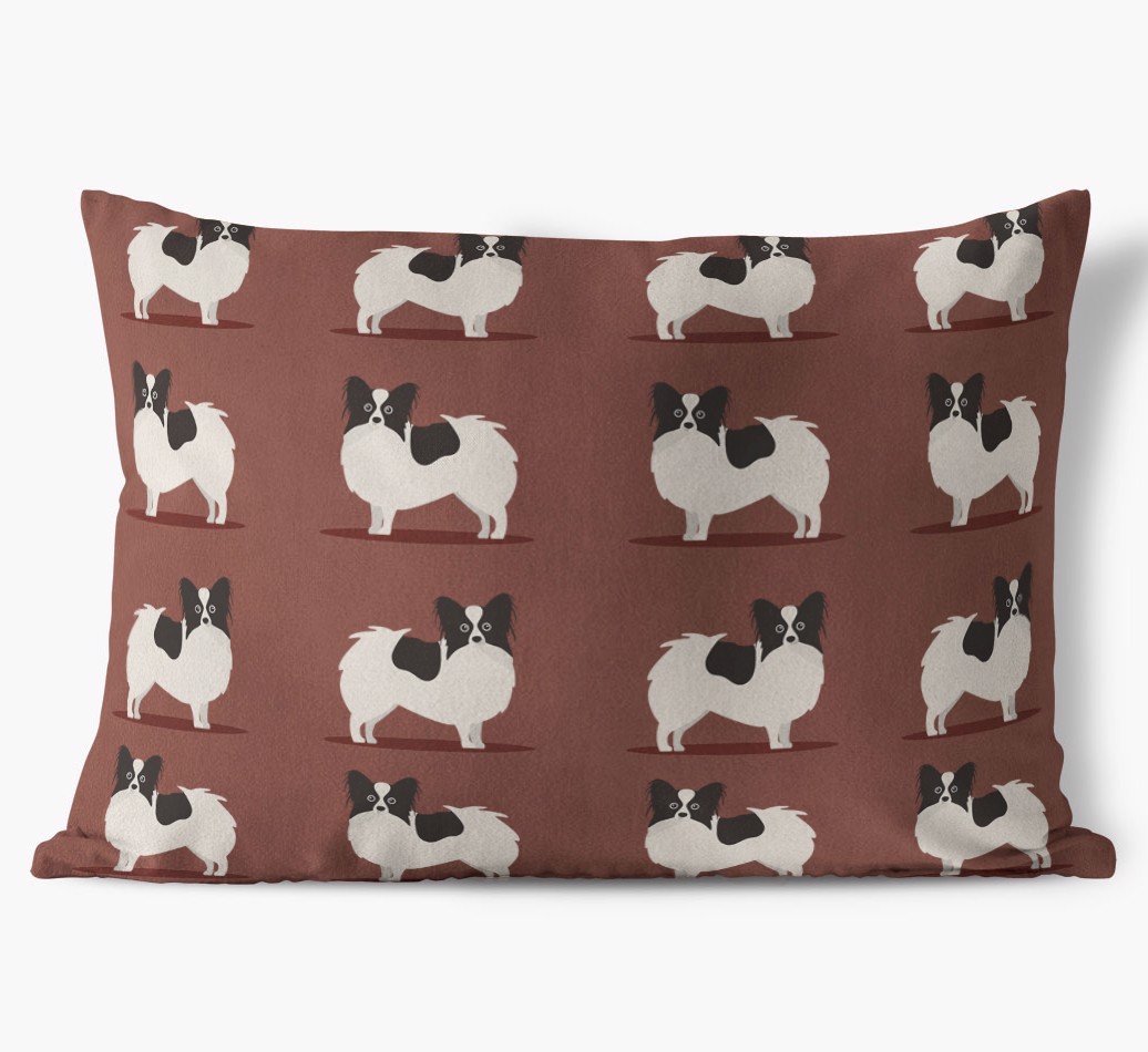 Yappicon Profile Pattern: Personalised {breedFullName} Soft Touch Cushion