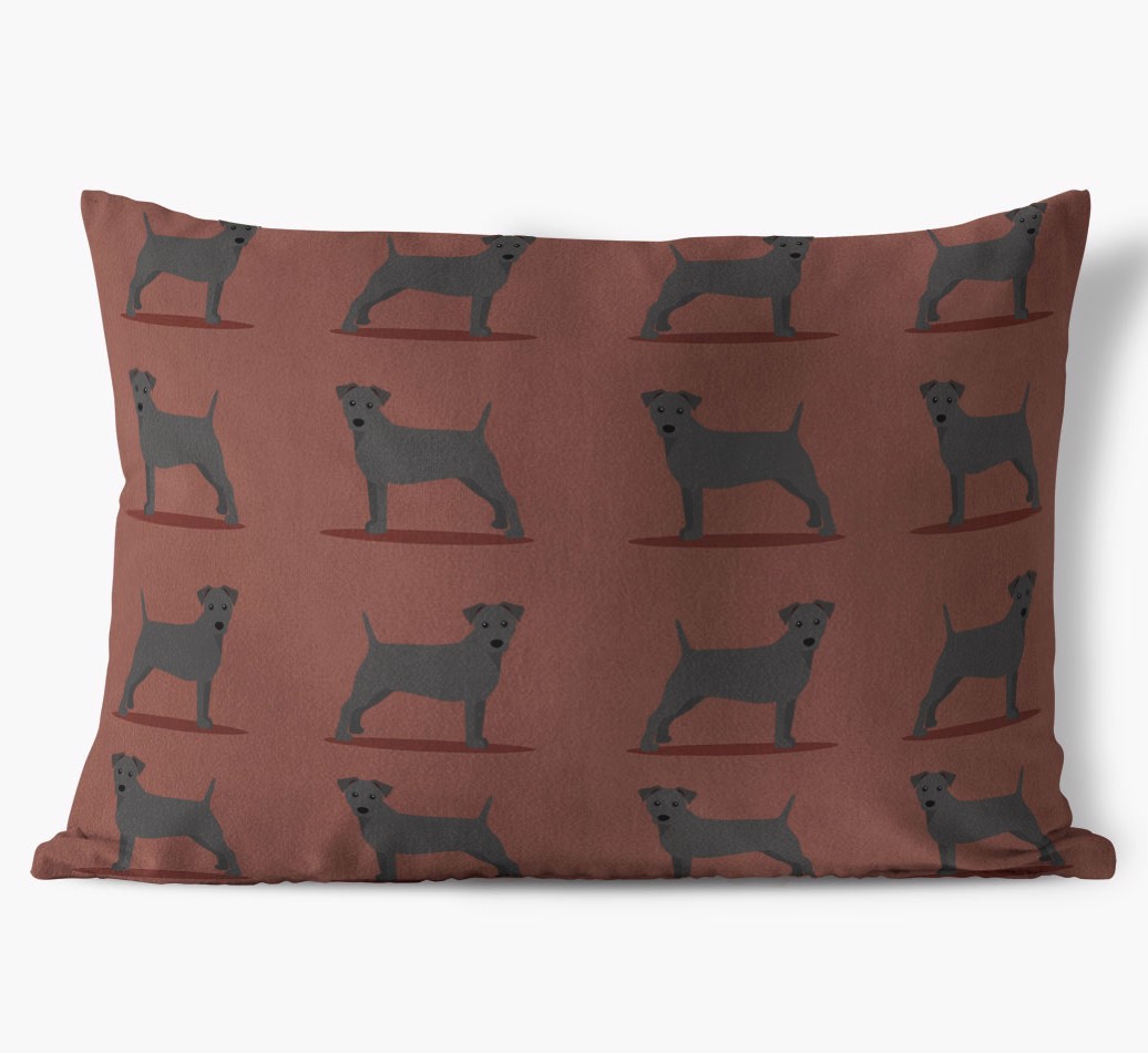 Yappicon Profile Pattern: Personalized {breedFullName} Soft Touch Pillow