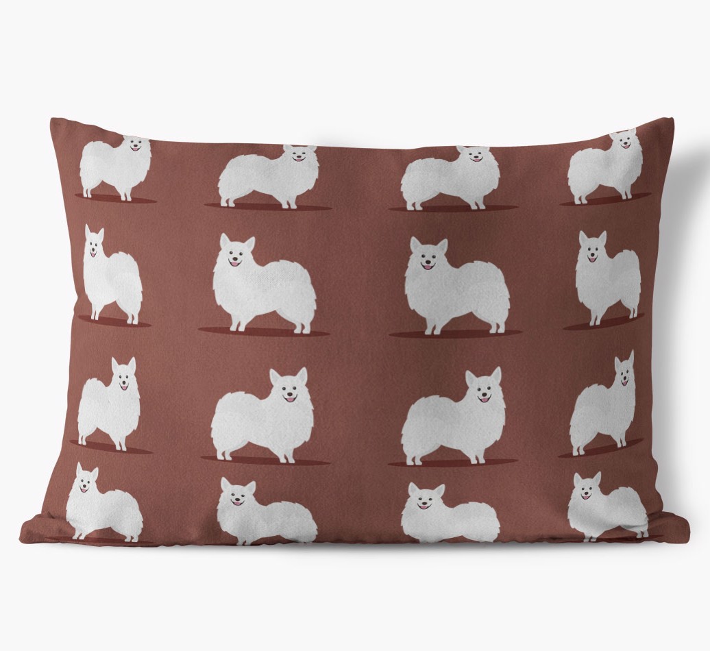 Yappicon Profile Pattern: Personalised {breedFullName} Soft Touch Cushion