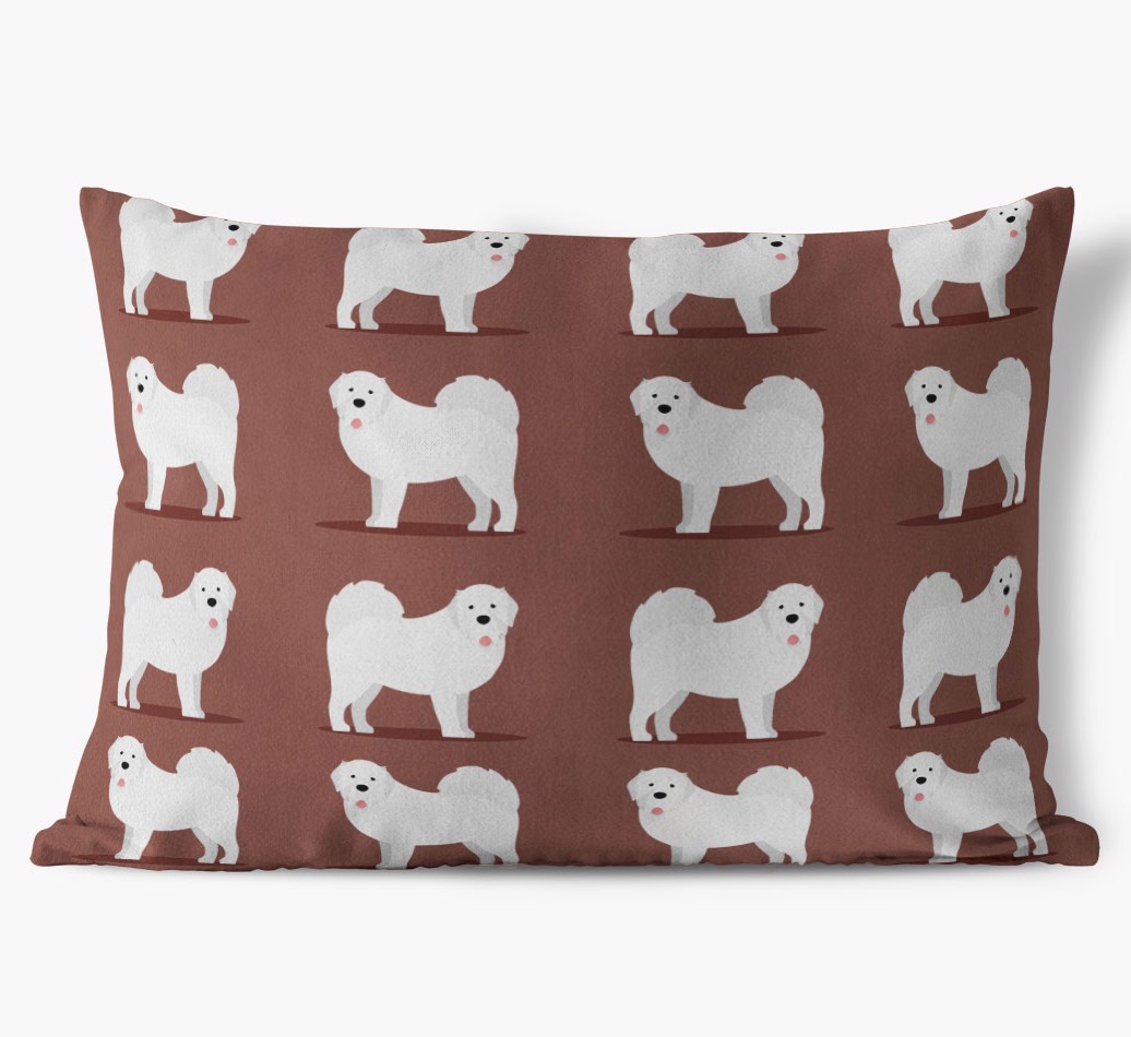 Yappicon Profile Pattern: Personalised {breedFullName} Soft Touch Cushion