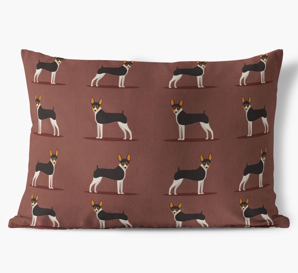 Yappicon Profile Pattern: Personalized {breedFullName} Soft Touch Pillow