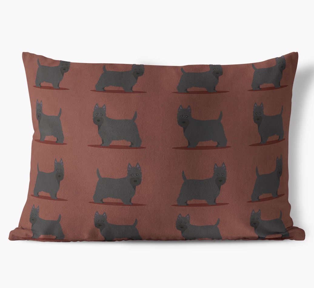 Yappicon Profile Pattern: Personalised {breedFullName} Soft Touch Cushion